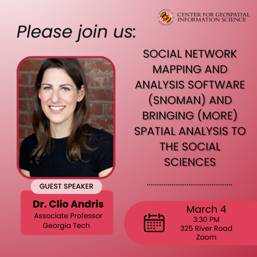 Flyer with event details