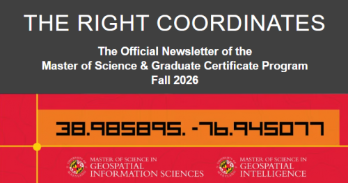 The Right Coordinates Newsletter image
